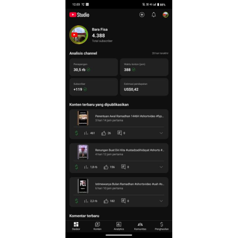Akun YouTube Monetisasi + AdSense Pin Terbaru Ready Deras