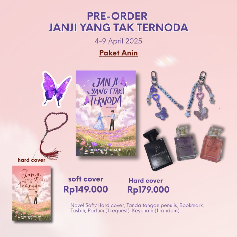 Merchendise Janji yang Tak Ternoda totebag keychain