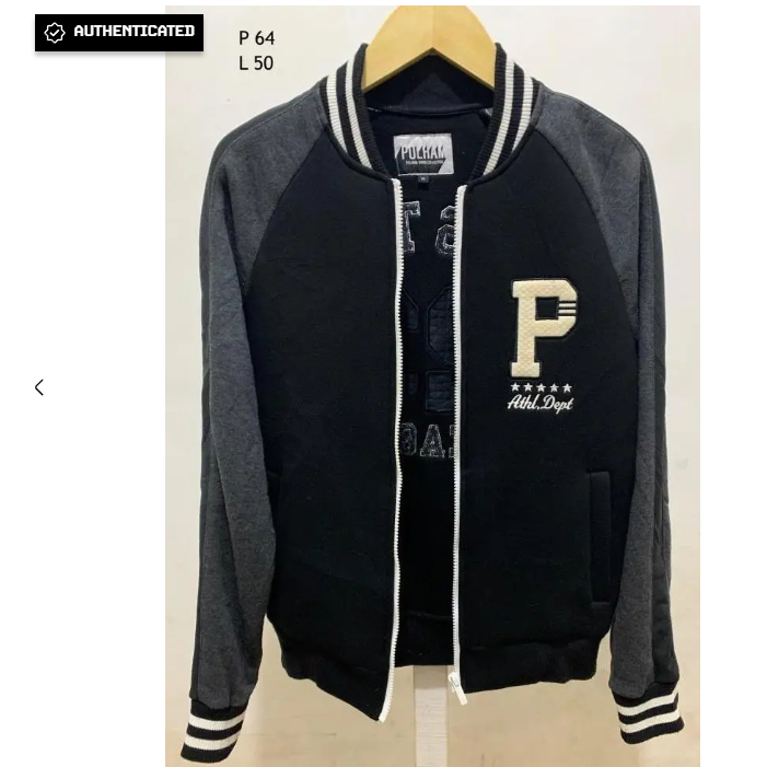 Jaket Pria Polham Varsity