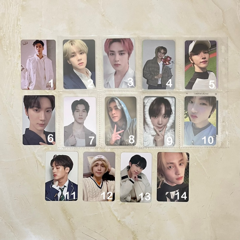 [Ready Stock] PC Photocard AAB WayV NCT Wish Riize Kun Ten Winwin Xiaojun Hendery Yangyang Sungchan 