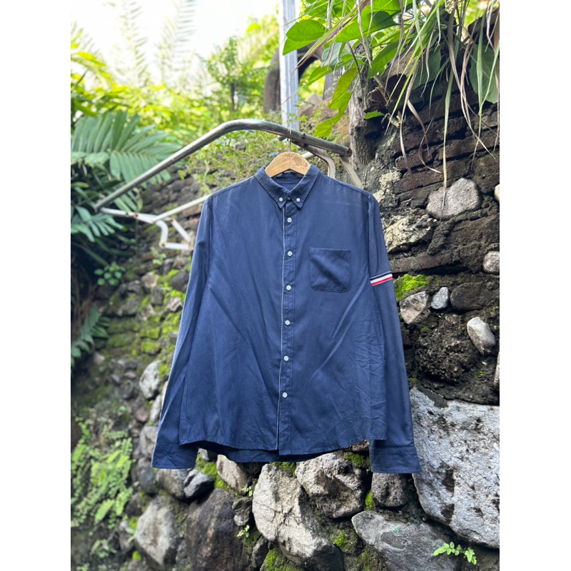 Kemeja Thom Browne Navy