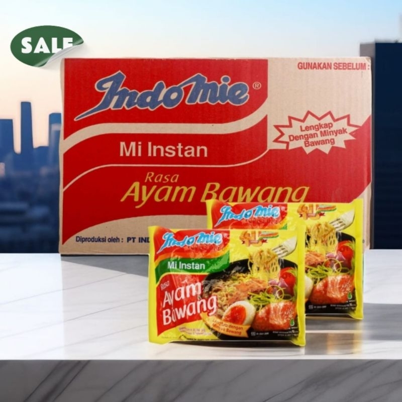 

INDOMIE Rasa Ayam Bawang 1 DUS (Isi 40 pcs)