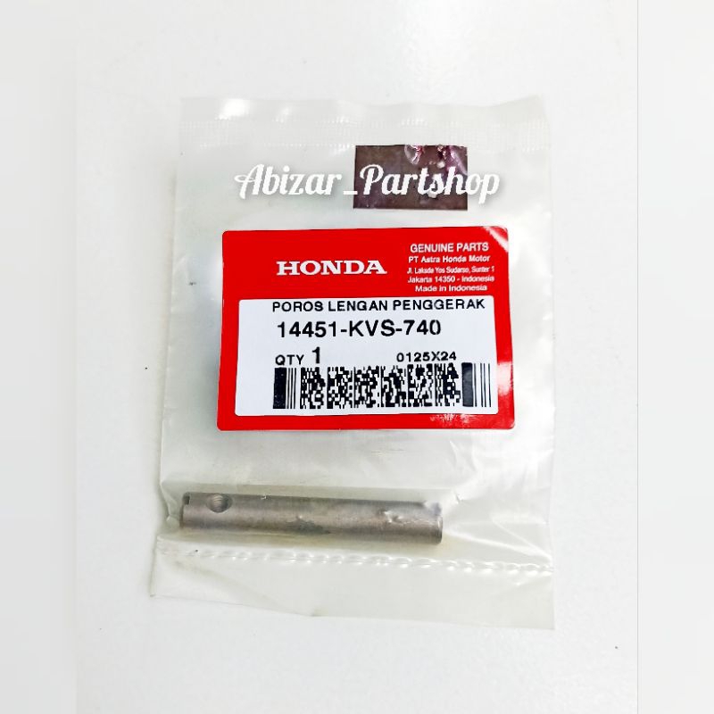 14451KVS740 shaft rocker arm / as pelatuk klep verza crf150l