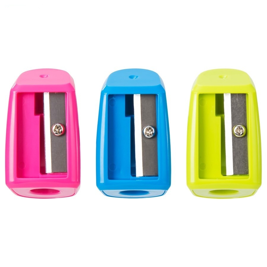 

Deli Sharpener/Rautan Neon Pensil 0520 1 Lubang