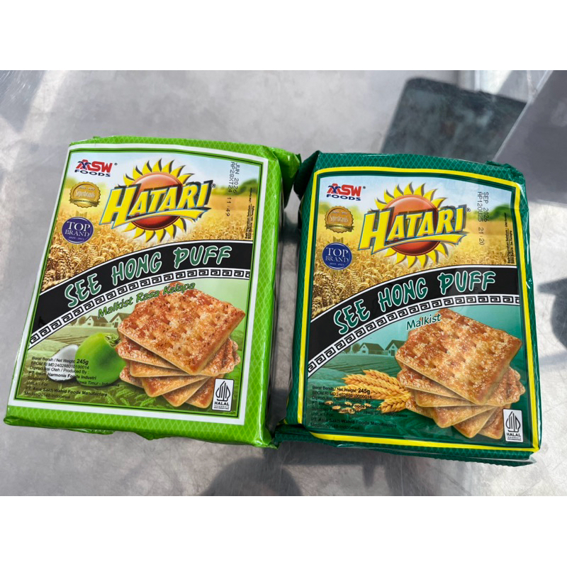 

Hatari crackers see hong puff - netto 245gr