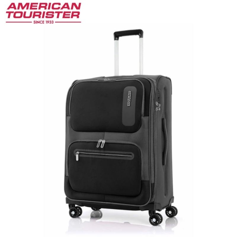 American Tourister Maxwell Koper Softcase Medium 25 Inch - Black