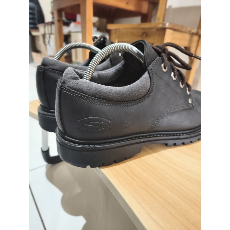 Skechers boots leather