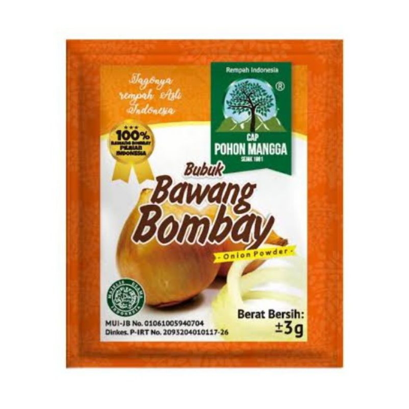 

BUMBU BAWANG BOMBAY ecer1 PCS