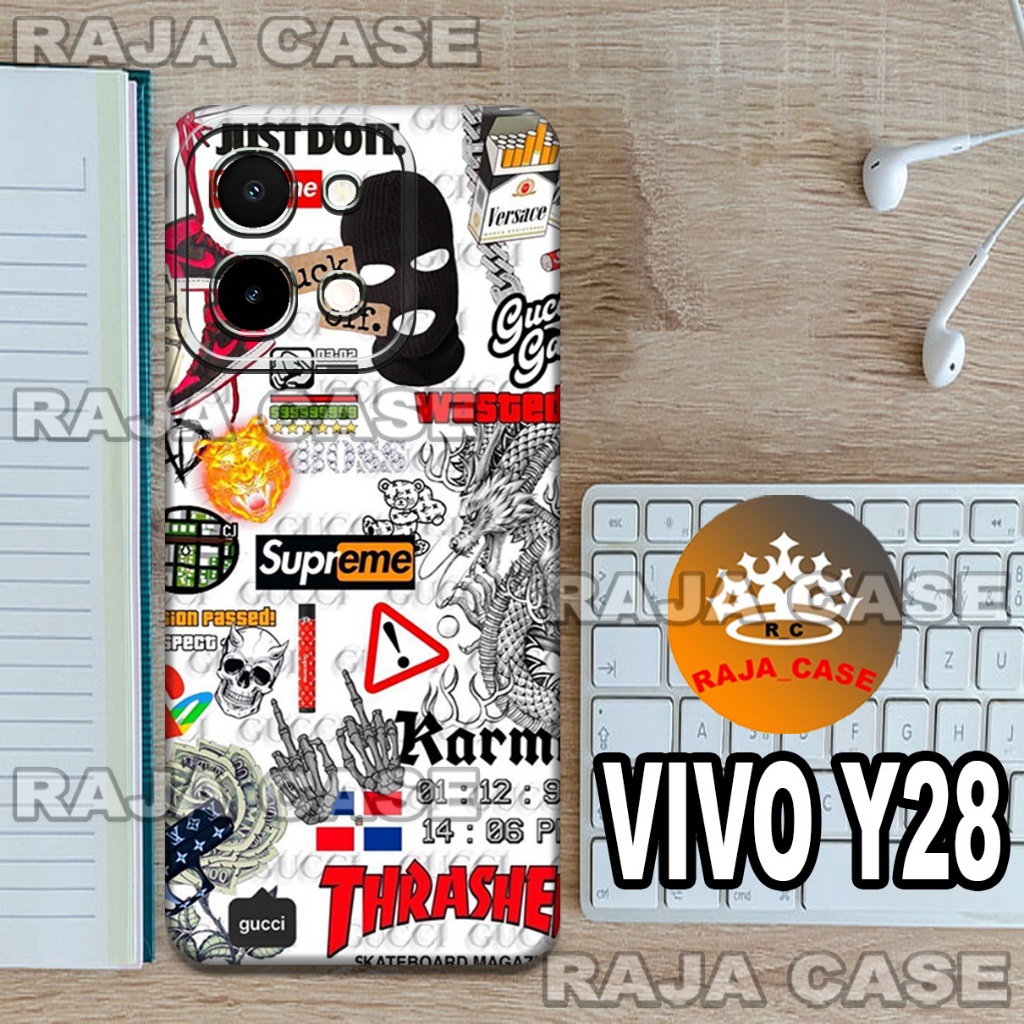 Rc12/Softase karet HP VIVO Y28 - Motif Grafity  - Case   VIVO Y28  - Casing    VIVO Y28  - Case kere