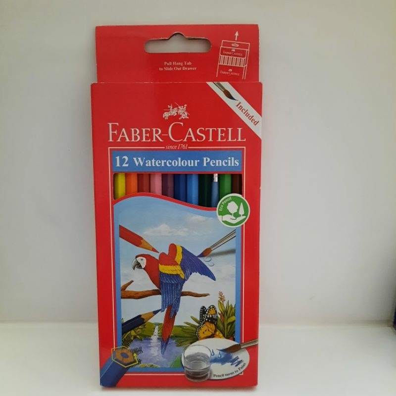 

Faber-Castell Watercolour Pensil Warna 12 pcs