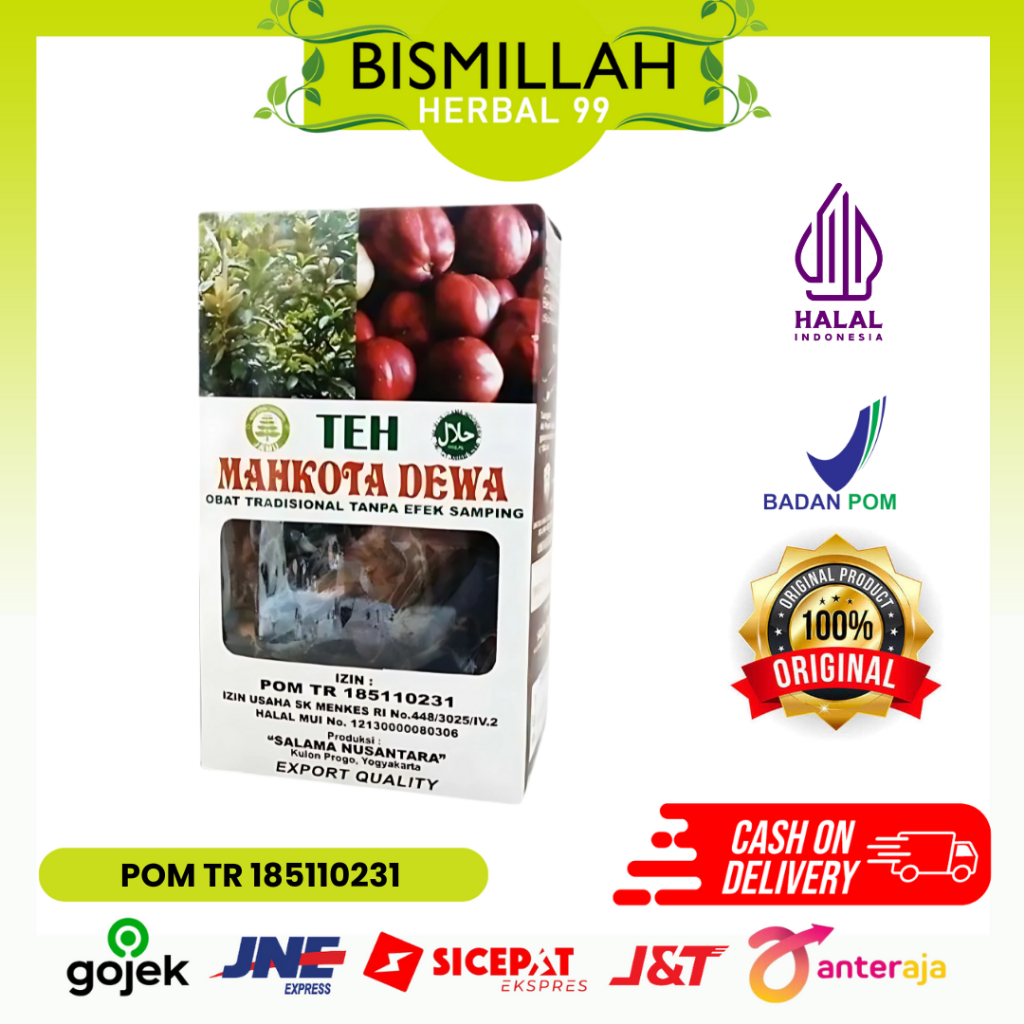 

TEH MAHKOTA DEWA - ORGANIK 100% - HERBAL TRADISIONAL