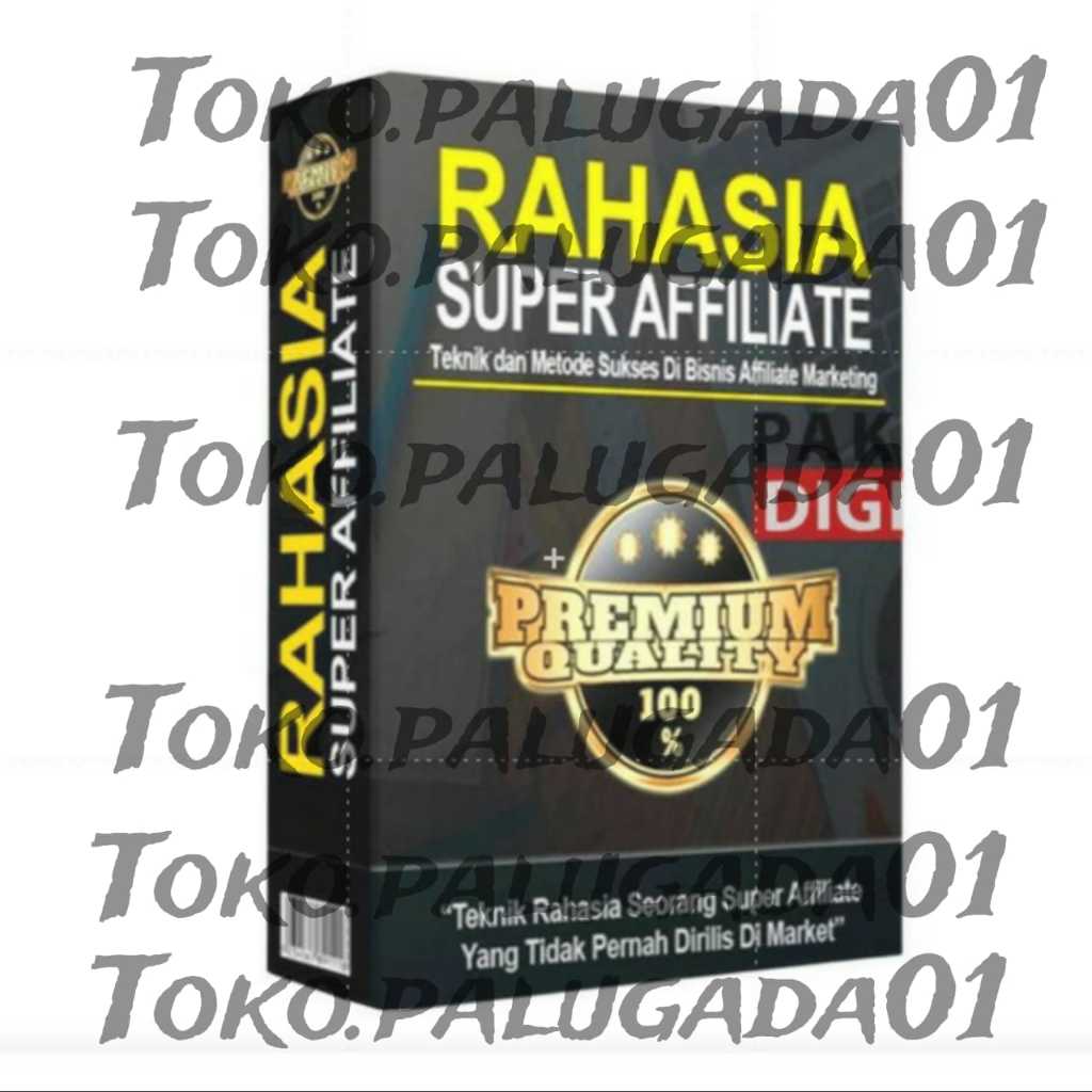 (10) ECOURSE - Rahasia Super Affiliate Mastery - Materi Video Pembelajaran