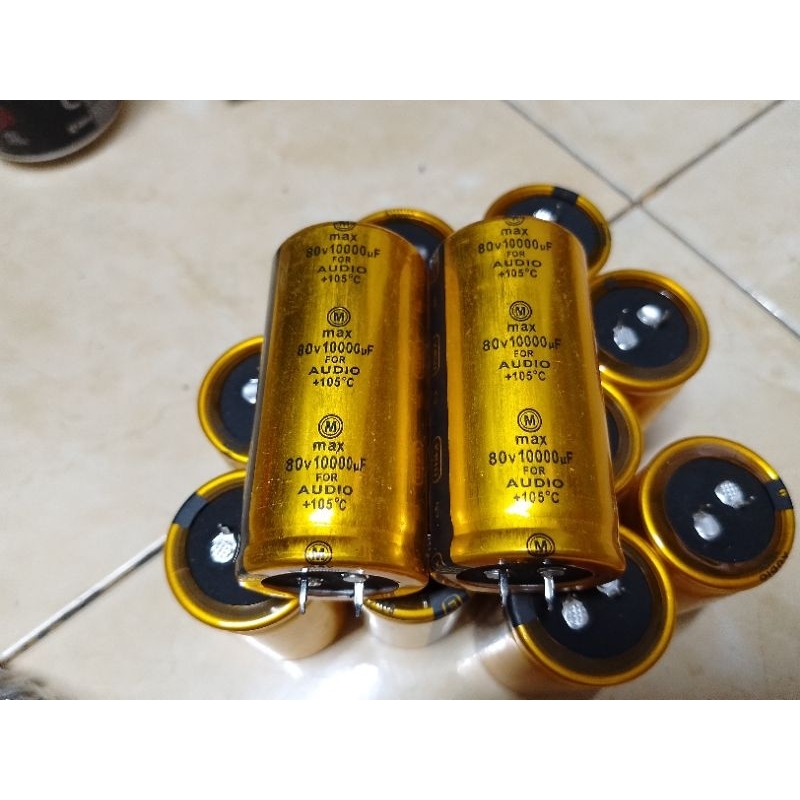 Elco 10000uf 80V Max Capacitor Elco 10000uf 80V Max