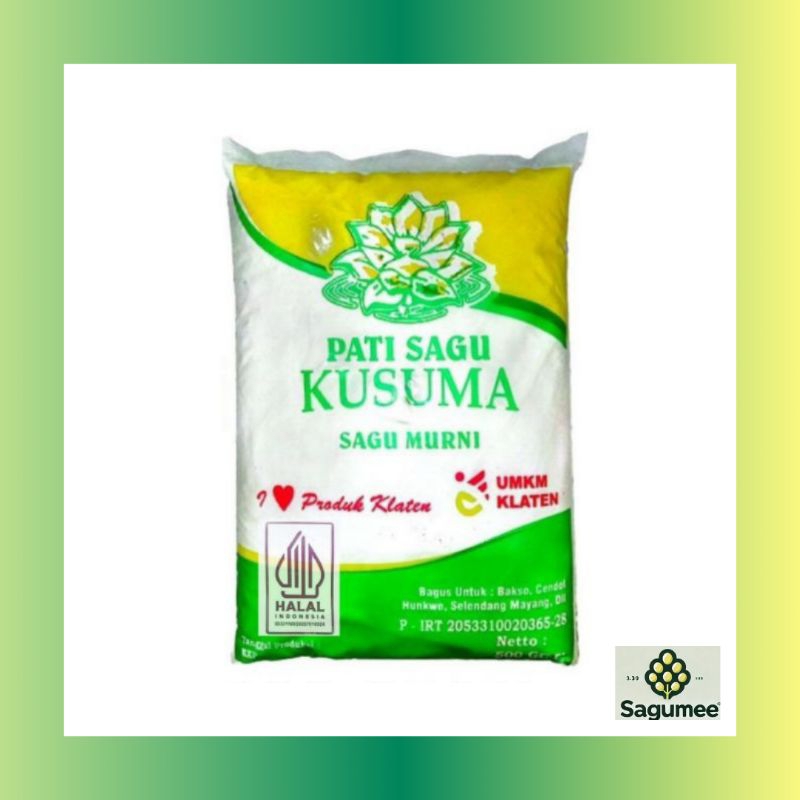 

Tepung Sagu Aren Merk Kusuma 1KG