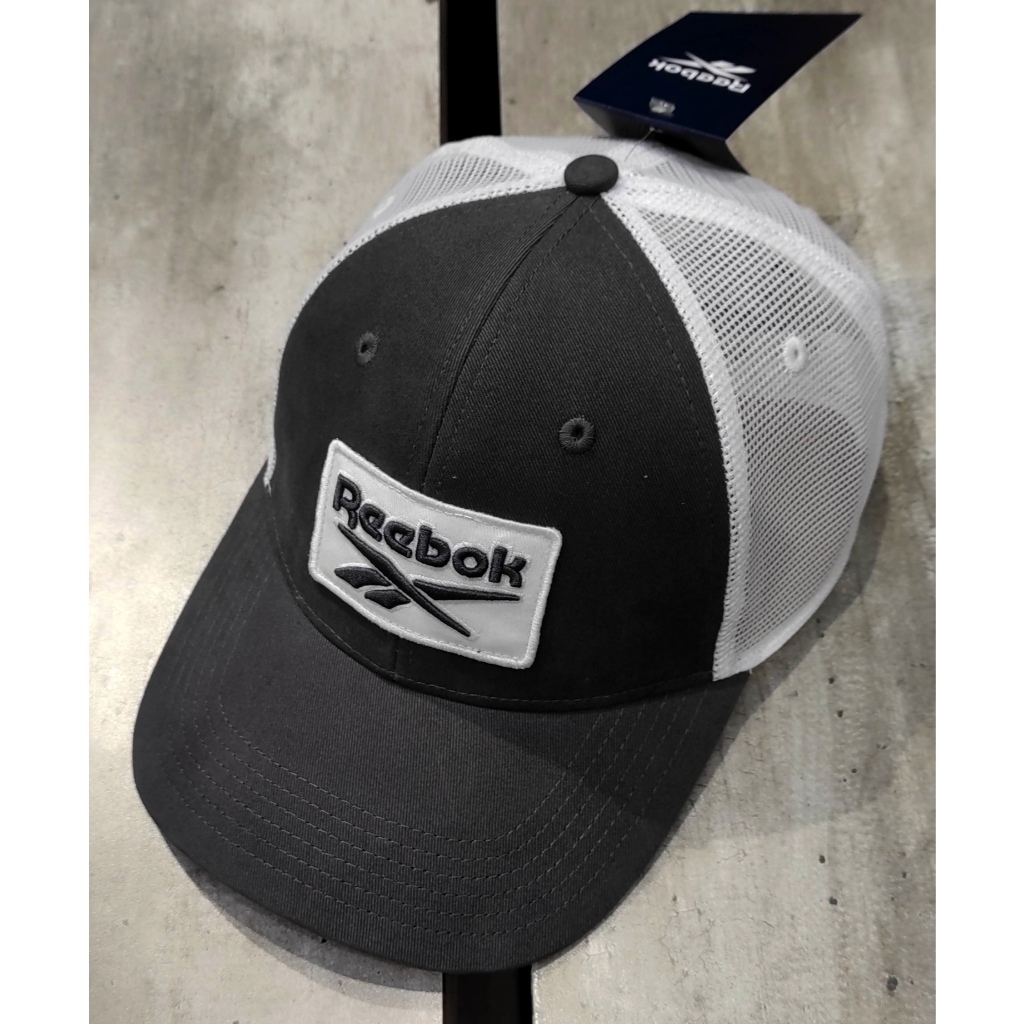 TOPI REEBOK TRUCKER CAP GREY Original *BEST SELLER