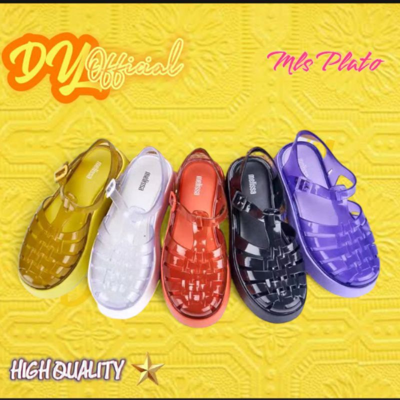 Melissa Possession Plato / Sandal Plato Wanita Import / Vietnam