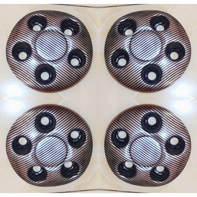 Center Dop Karbon Velg Kaleng PCD 5 x 114