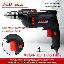 JLD J10-3 Mesin Bor Listrik 10mm 380W Bor Murah J10 3 bor tangan listrik Alat Bor Tembok , mata bor,