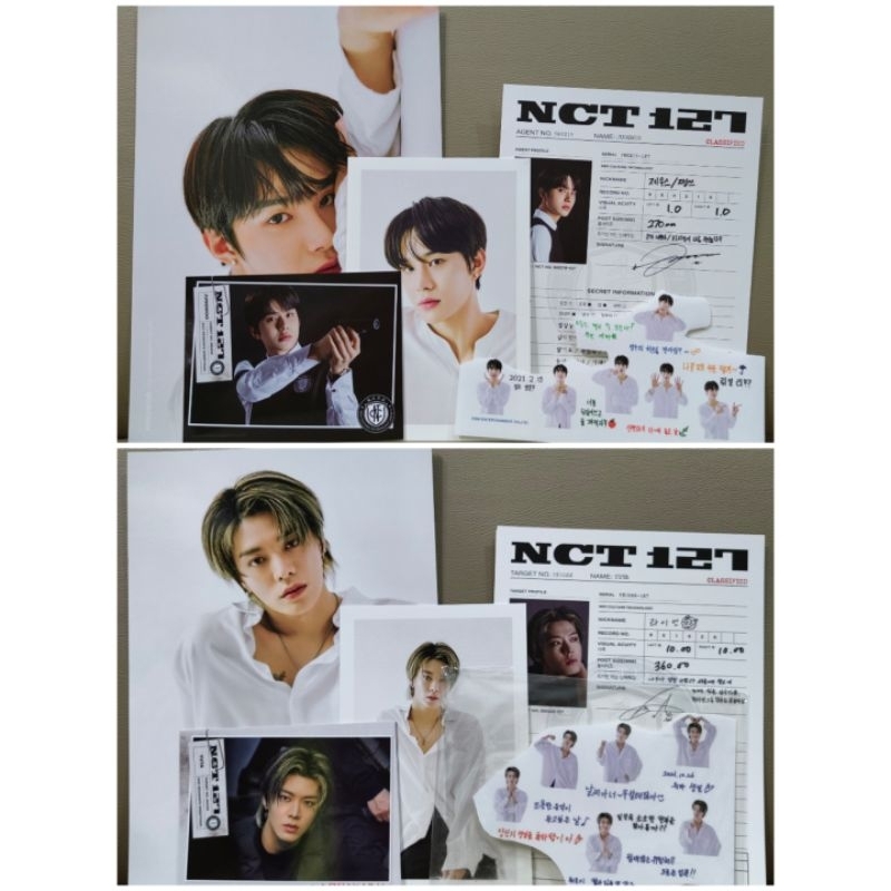 Season's Greeting 2021 Yuta & Jungwoo Set SG21 NCT 127
