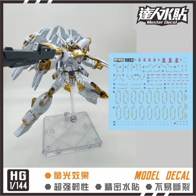 HG 1/144 BLACK KNIGHT SQUAD  CAL-RE.A WATER DECAL MASTER DECAL