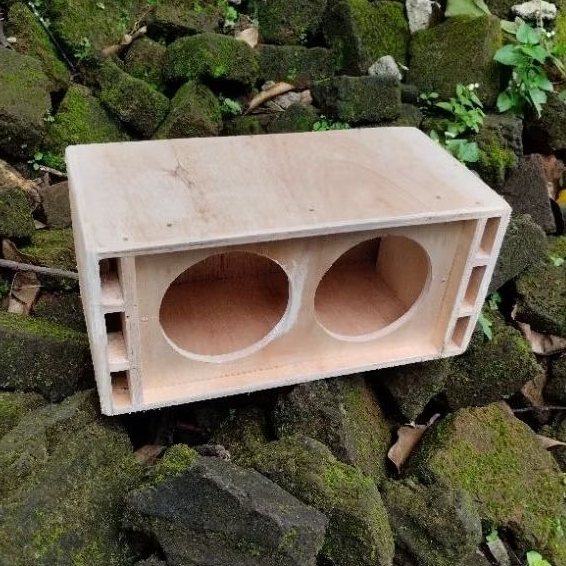 Box SPL 4 inch dobel box speaker SPL 4 inch double