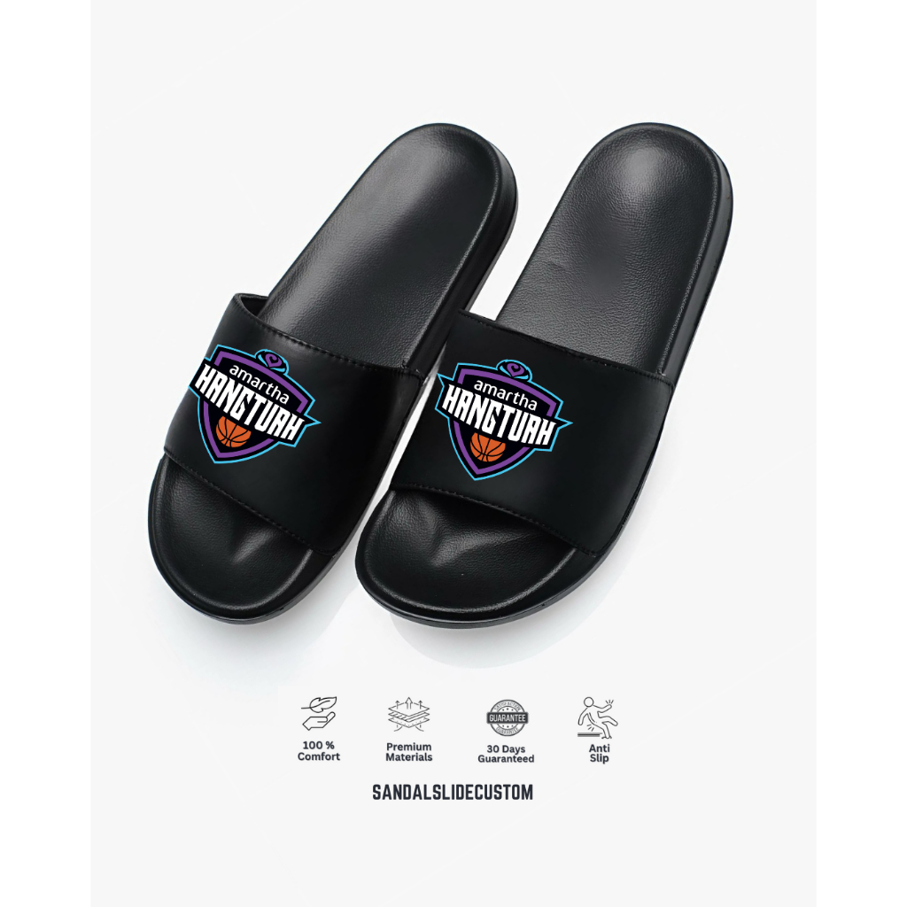 Sandal slide pria custom design AMARTHA HANGTUAH JAKARTA