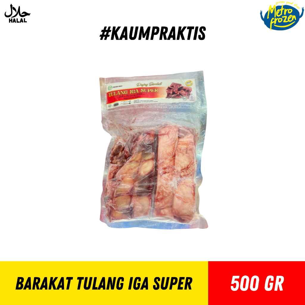 

BARAKAT Tulang Iga Super 500GR //tulang iga instan Banjarmasin