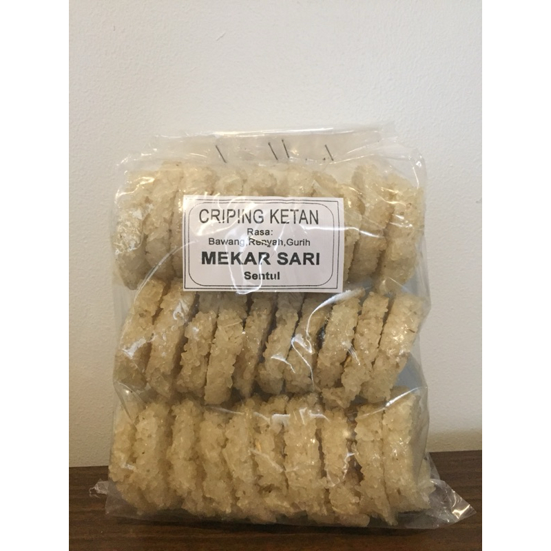 

Criping Ketan Mentah Khas Solo Wonogiri