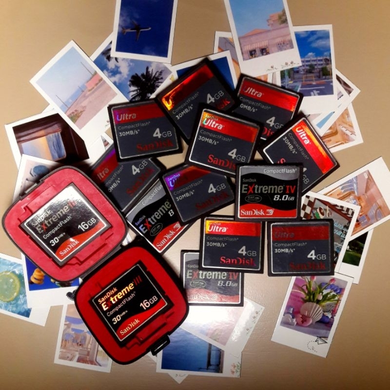 Memory CompactFlash CF Sandisk 4GB, 8GB, 16GB