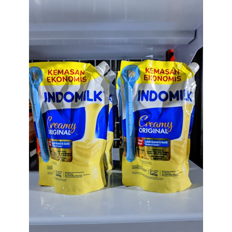 

Indomilk Pouch 545gr Susu Kental Manis Random Putih/Coklat
