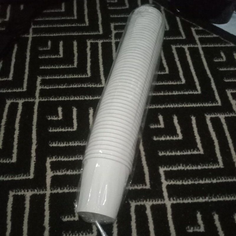 Gelas Kopi  6,5 Oz Paper Cup Polos  / Gelas Kopi Kertas Panas Paper Cup Bubur Bayi Praktis