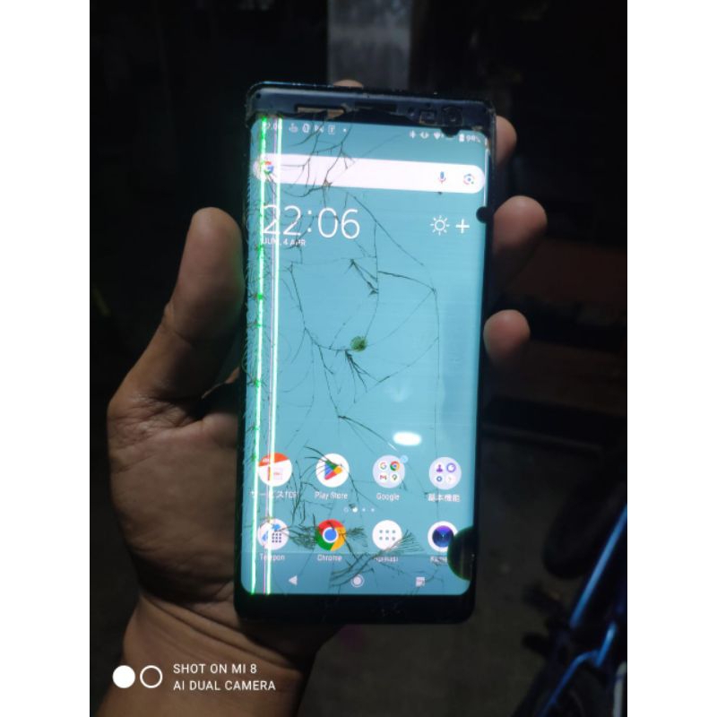 sony experia xz 3 4/64 4g (hp bekas)