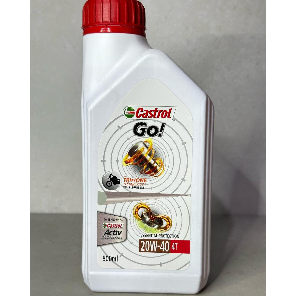PELUMAS OLI CASTROL 4T 800ML OLI  CASTROL 4T 0,8L