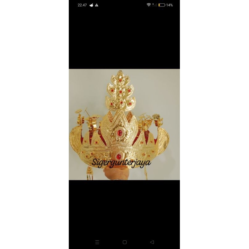 siger Lampung/mahkota adat Lampung/siger Lampung pepadun