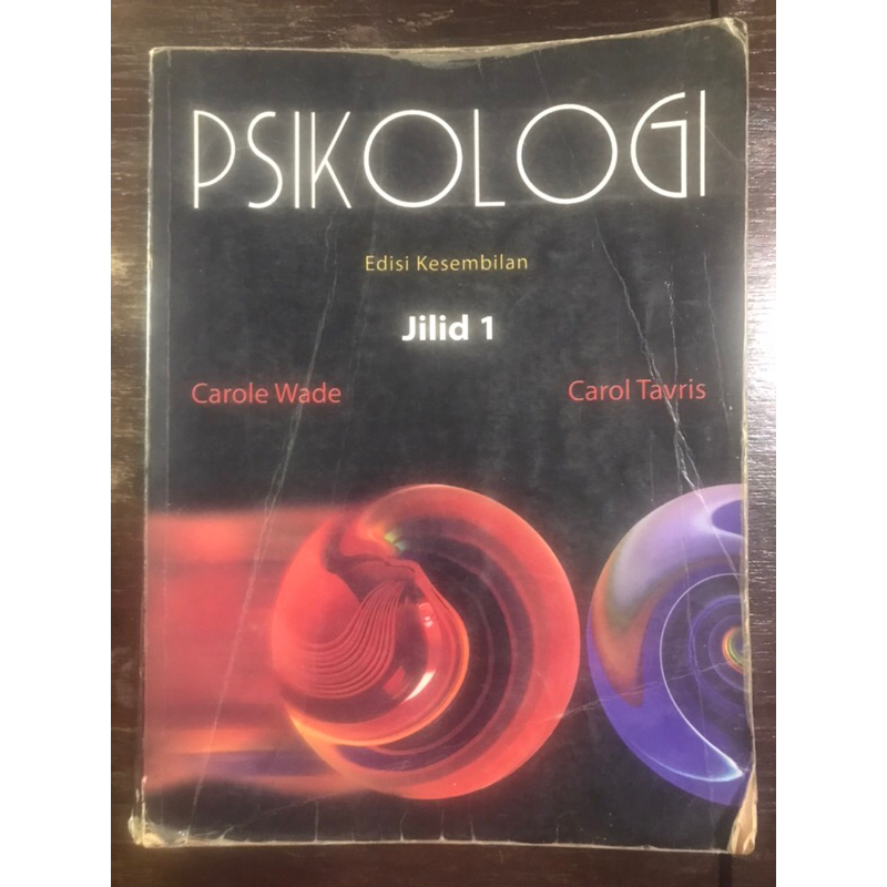 Buku PSIKOLOGI Edisi Ke-9 Jilid 1 Carole Wade dan Carol Travis