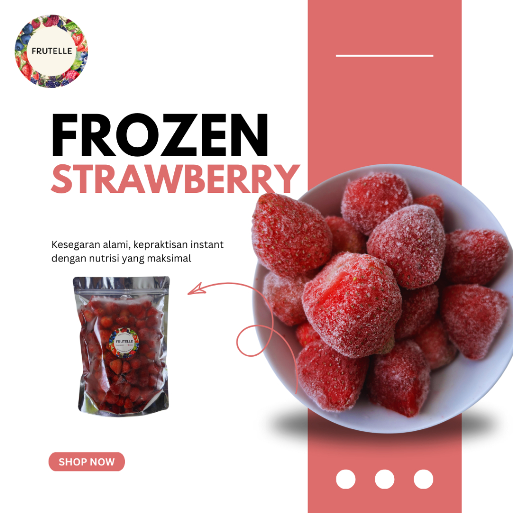 

Frozen Strawberry | Buah Stroberi Beku