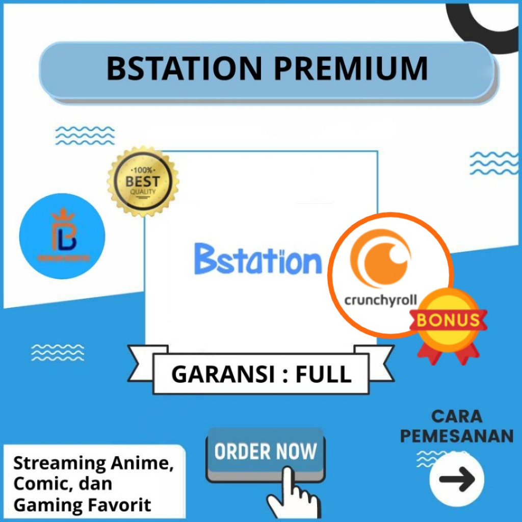 BSTATION BILIBILI PREMIUM FULL GARANSI 1 TAHUN 1 BULAN