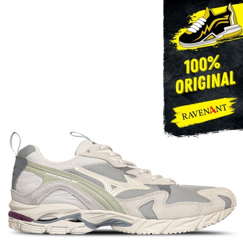 MIZUNO Wave Rider 10 Desert Sage ORIGINAL - Sepatu Sneakers Pria