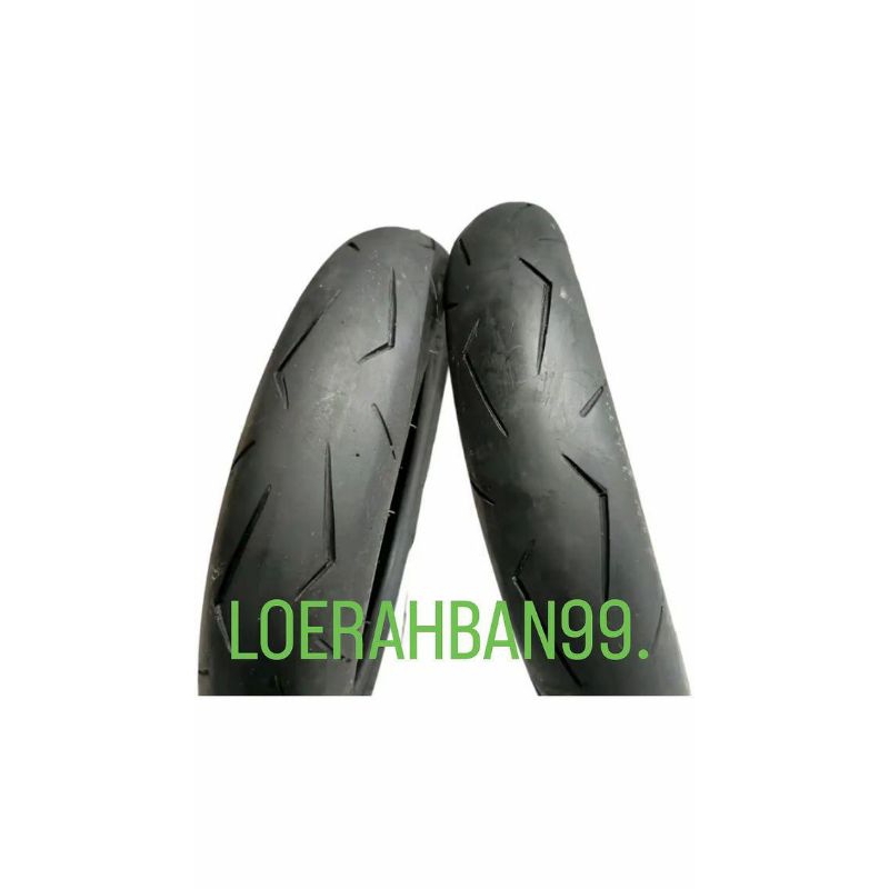 Ban Sofcoumpond mizzle Mr 01 sepasang 90/80-14 ban tubeless ban race balap ban road race