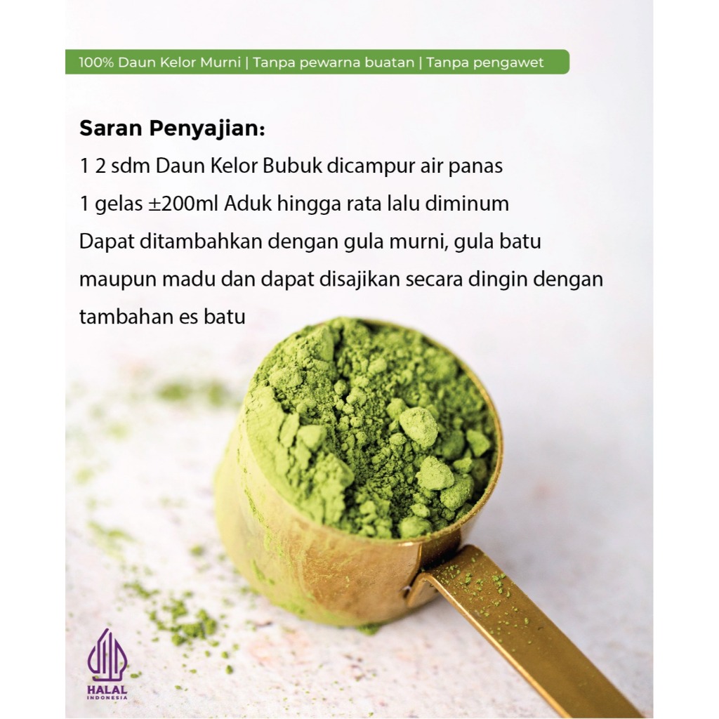 

NG DAUN KELOR BUBUK WARISAN ALAM BUBUK KELOR 400G DAUN KELOR ORGANIK SERBUK PREMIUM SUPER HALUS