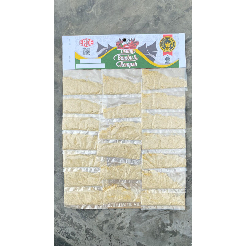 

bumbu merica halus asli rempah minangkabau isi 20pcs /pack