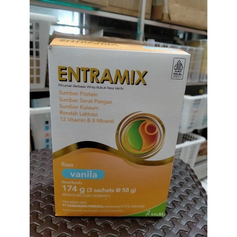 

Susu Entramix - vanilla 174 gram