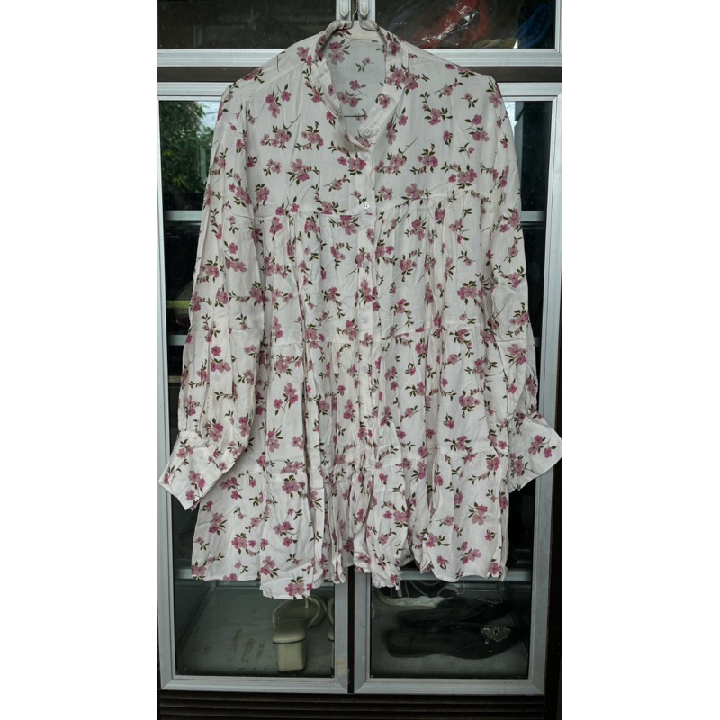 Preloved tunik bunga