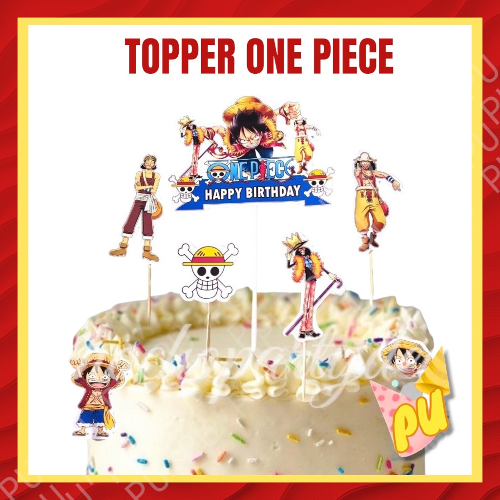 Topper ONE PIECE / Topper Kue ONE PIECE