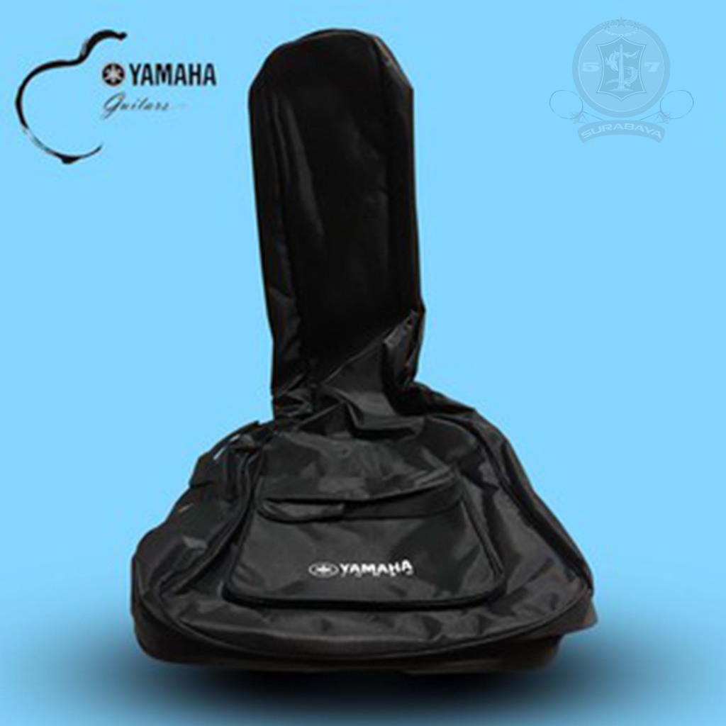 Tas Gitar Yamaha Jumbo Busa Saku Akustik Ransel Softcase