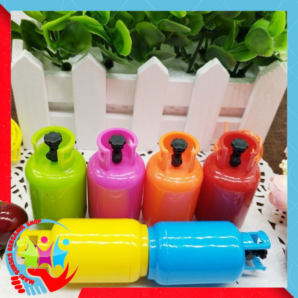 

MSBS Pena Lucu Bentuk Tabung Gas Bullet Tip 0.5mm Pulpen Capsul Motif Tabung Gas Alat Tulis Sekolah Kantor Gas Cylinder Bolpoint Perlengkapan Menulis Anak Pen Motif Unik Untuk Souvenir Pernikahan Cendera Mata Murah