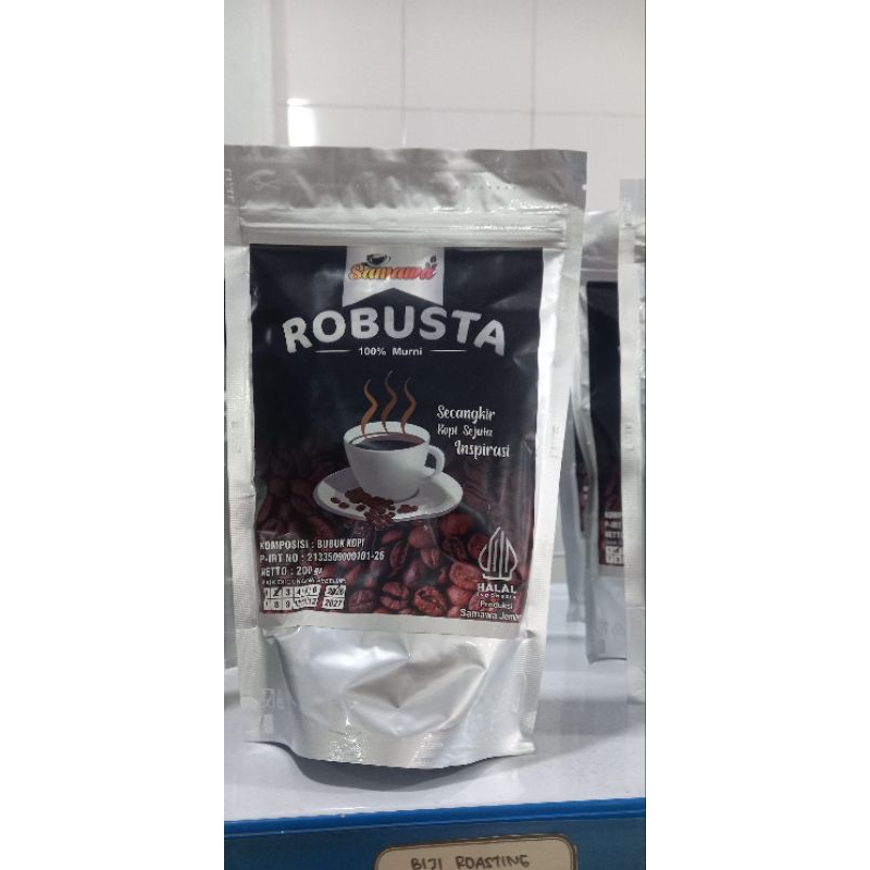 

Kopi biji roasting-robusta-200gr