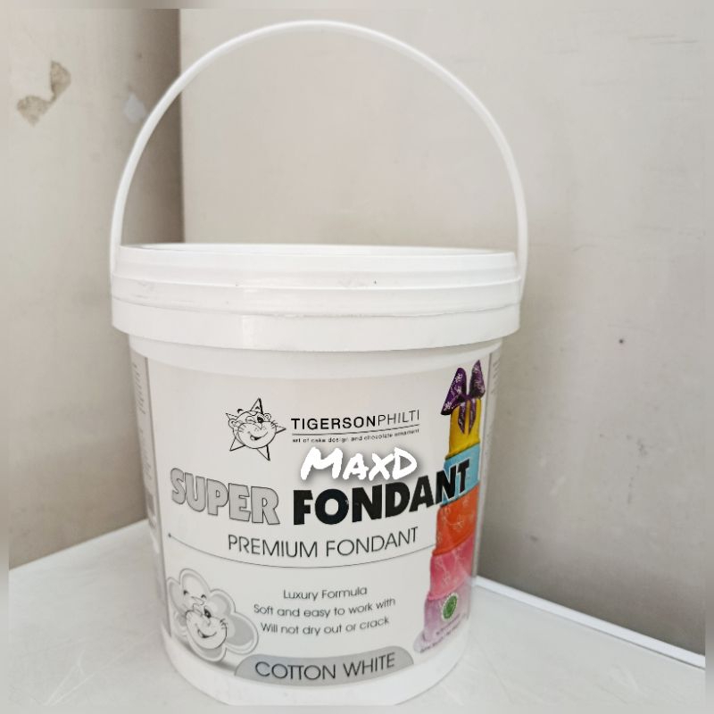 

Tigerson Philti Super Fondant White 5 kg 1 Pail