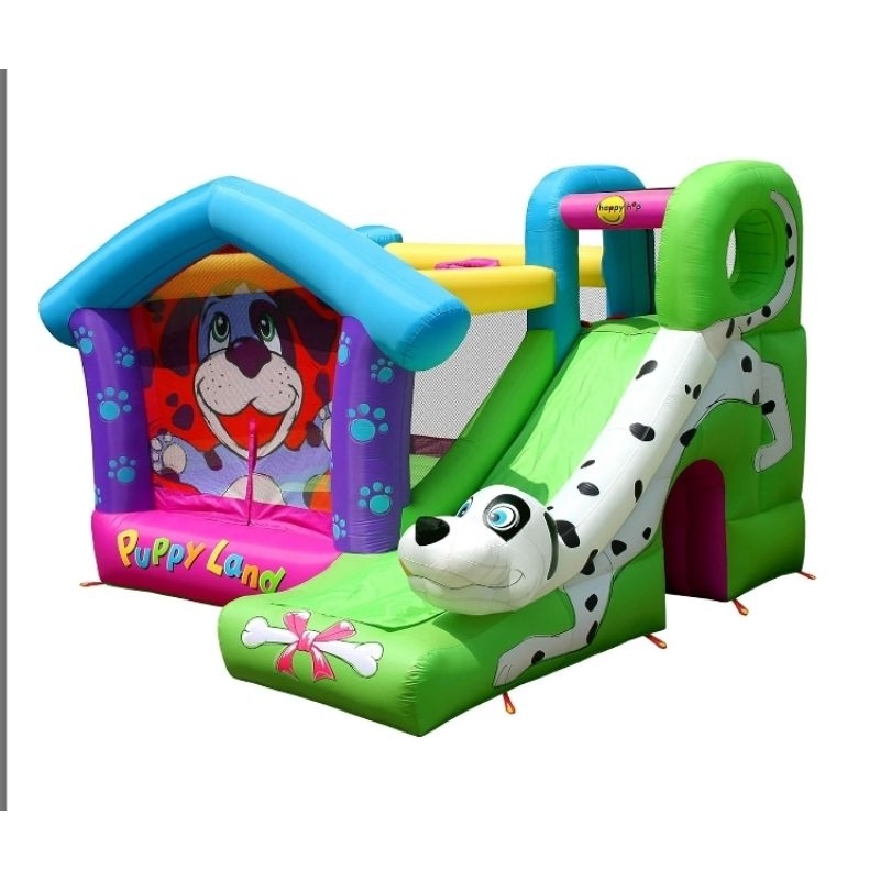 Happy Hop Jungle Fun Dragon Bouncy Castle Rumah istana balon