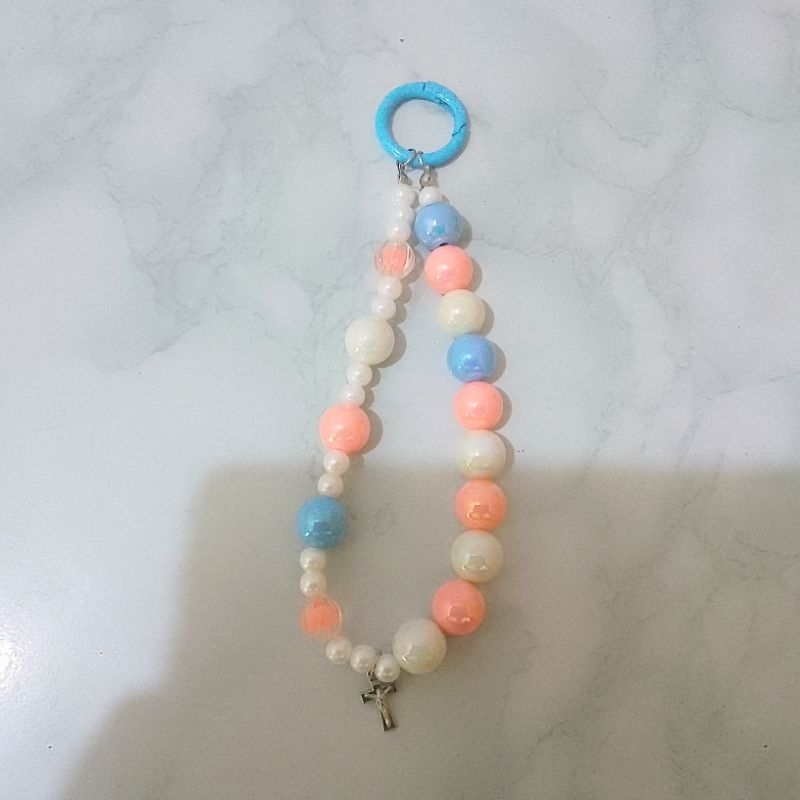 LYNIA_ID Strap Phone Rosario Ring O Gantungan Tas Strap Phone Keychain